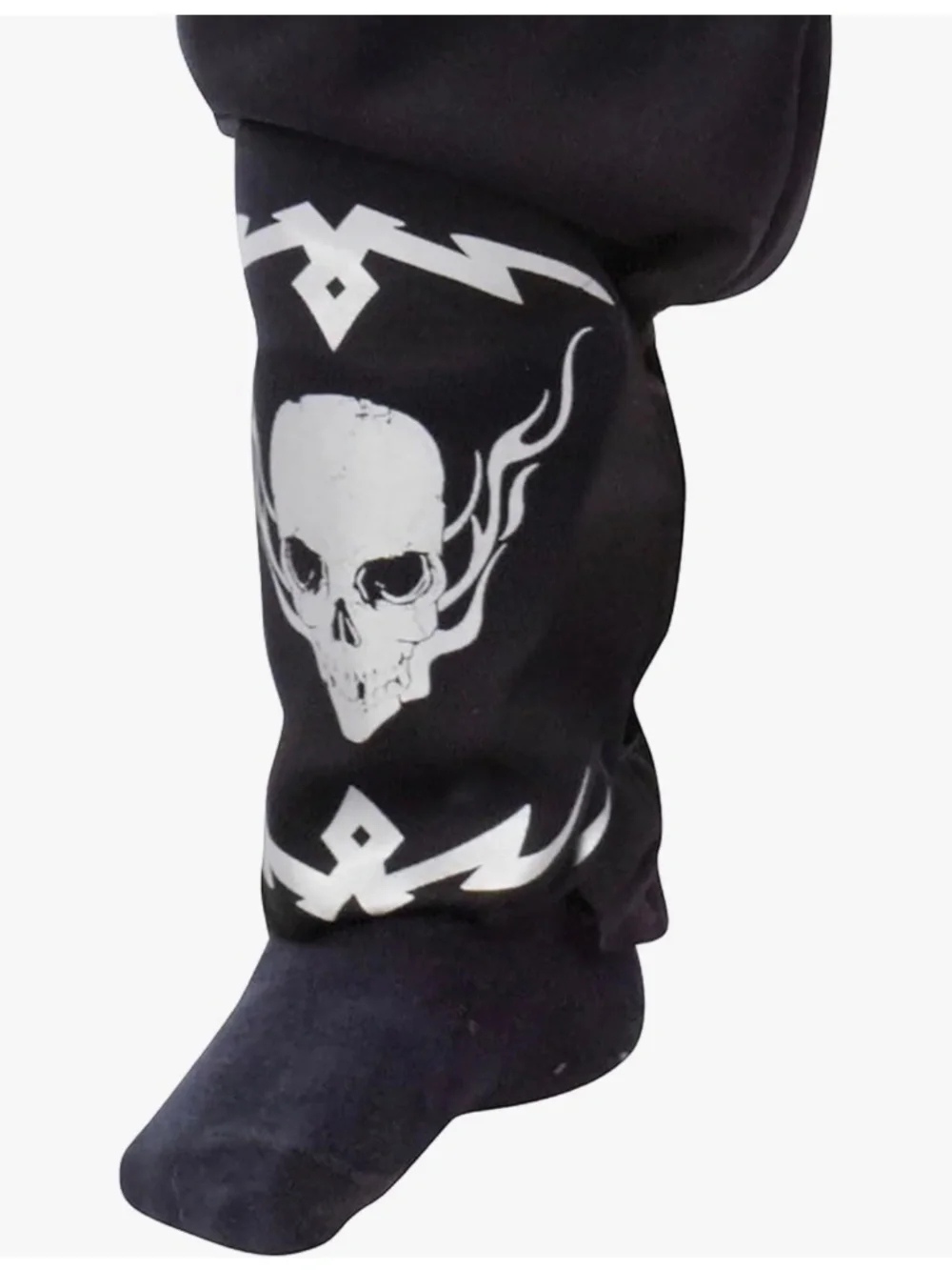 Fun World Boys Silver Skull Ninja Halloween Costume Multicolor Size L (10/12)